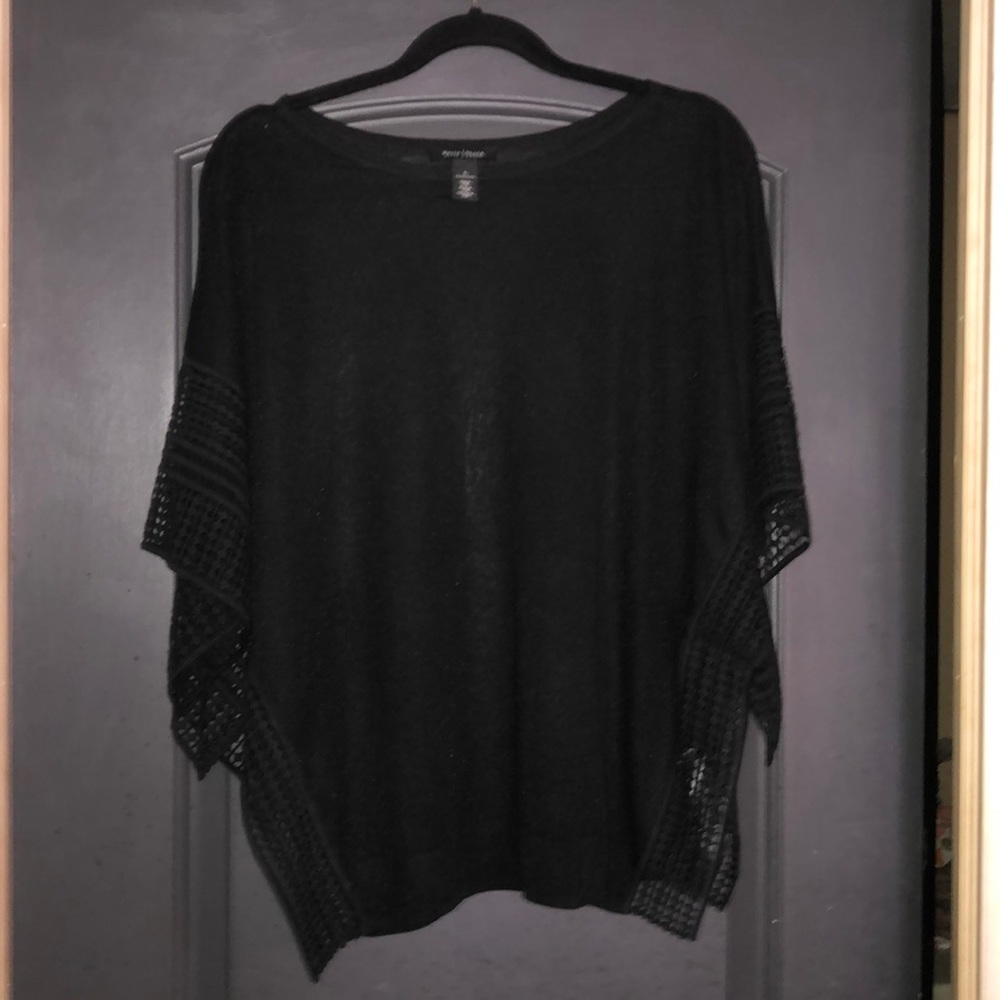 Sheer Top White House Black Market Sz S